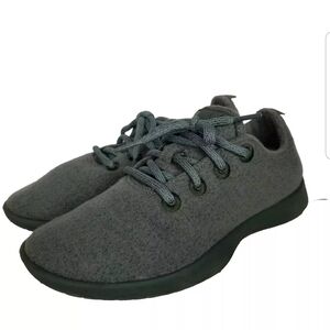 Allbirds Green wool runners sneaker matcha sz 8 womens tennis shoes